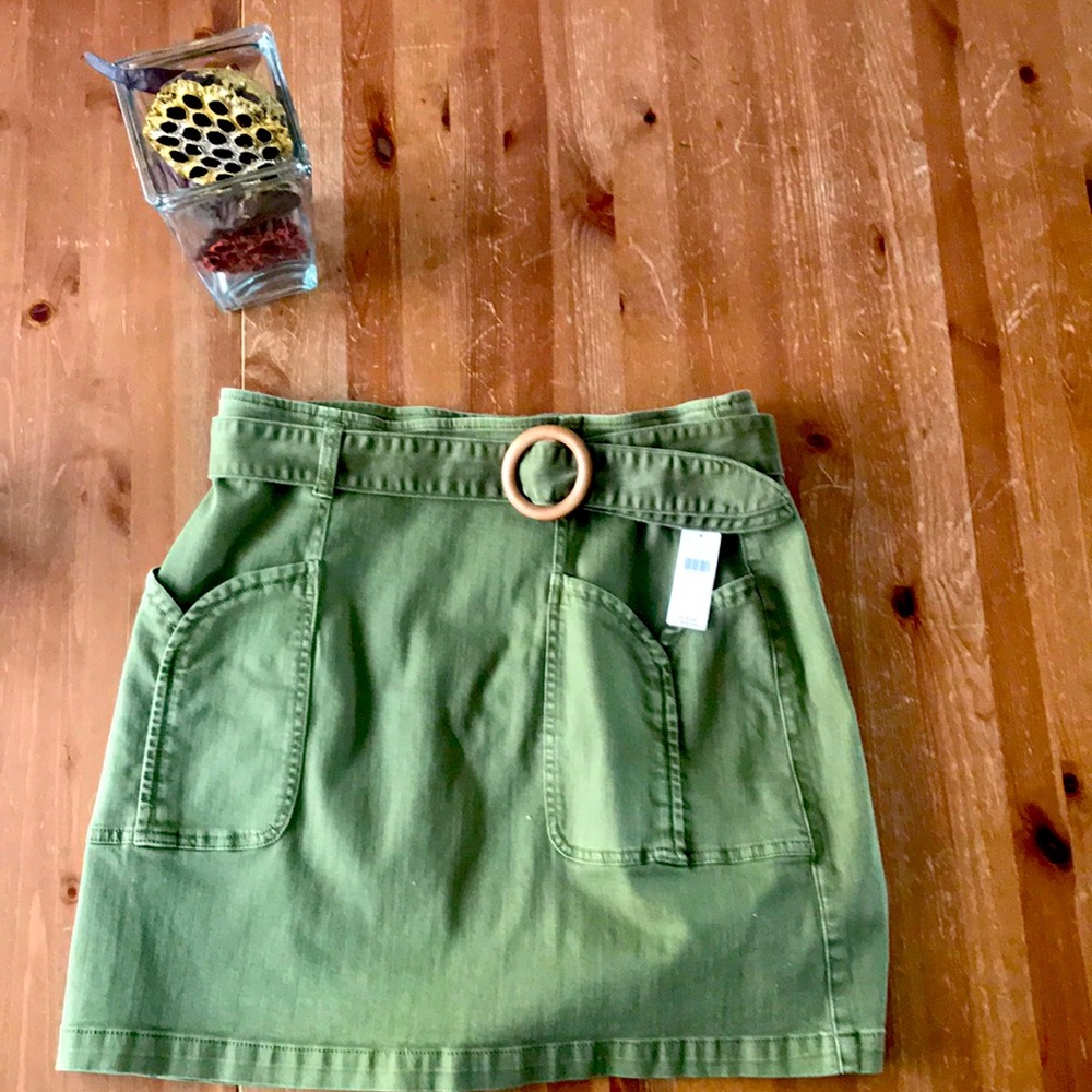 Anthropologie mini skirt